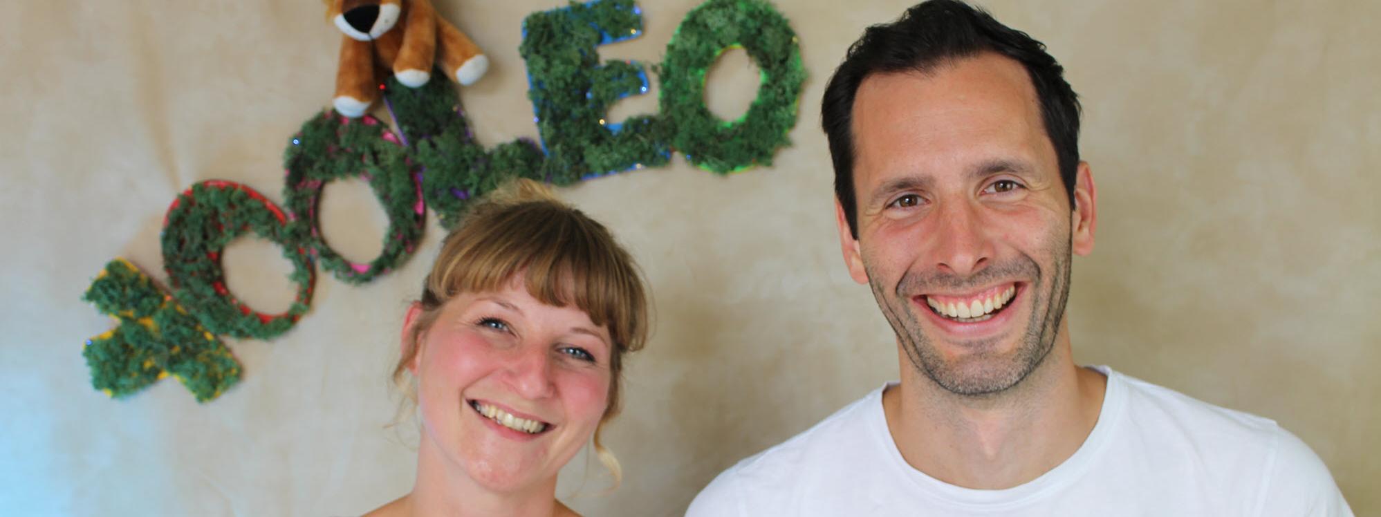 Gianna Stifft and Simon Mayr, the founders of YOOLEO